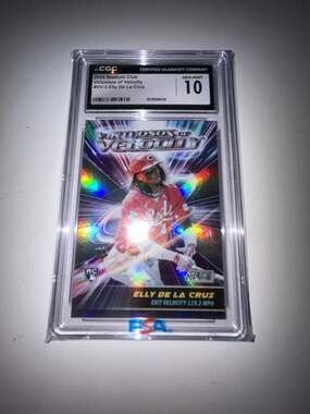 2024 Topps Stadium Club Virtuosos of Velocity Elly De La Cruz #VV-3 Rookie Card